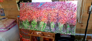 Blossom is Life 100CM x 50CM  SOLD