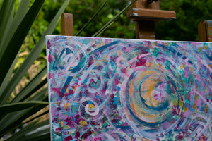 Energy Vortex (60 x 50 x 2CM) SOLD