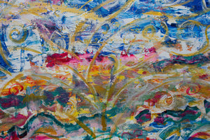 Natures Abundance (90 x 90 x 3.5CM)SOLD