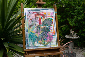 Floral Dream Time (50 x 40 x 2CM) SOLD SOLD SOLD
