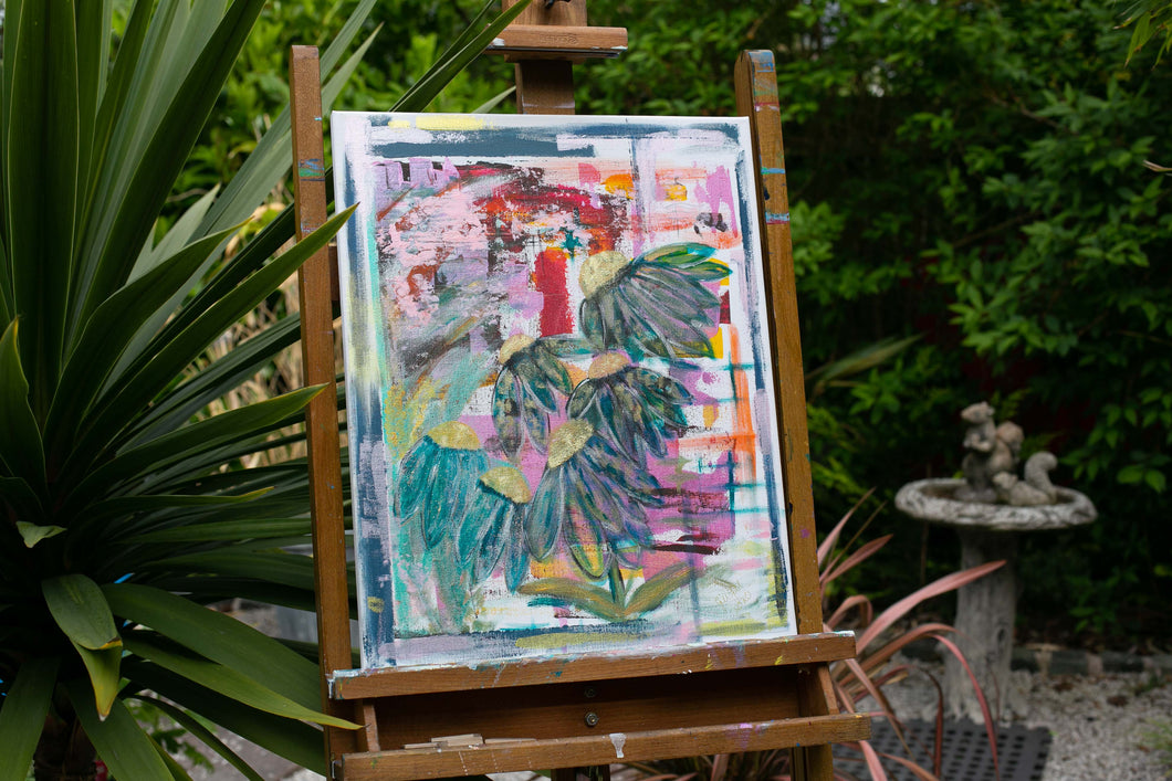 Floral Dream Time (50 x 40 x 2CM) SOLD SOLD SOLD