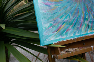 Wheels of Eternal Energy (60 x 50 x 2 CM) SOLD