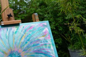 Wheels of Eternal Energy (60 x 50 x 2 CM) SOLD